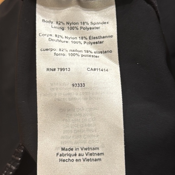 Beach Bump by Motherhood Maternity black one pieces swimsuit size medium. - Picture 6 of 9